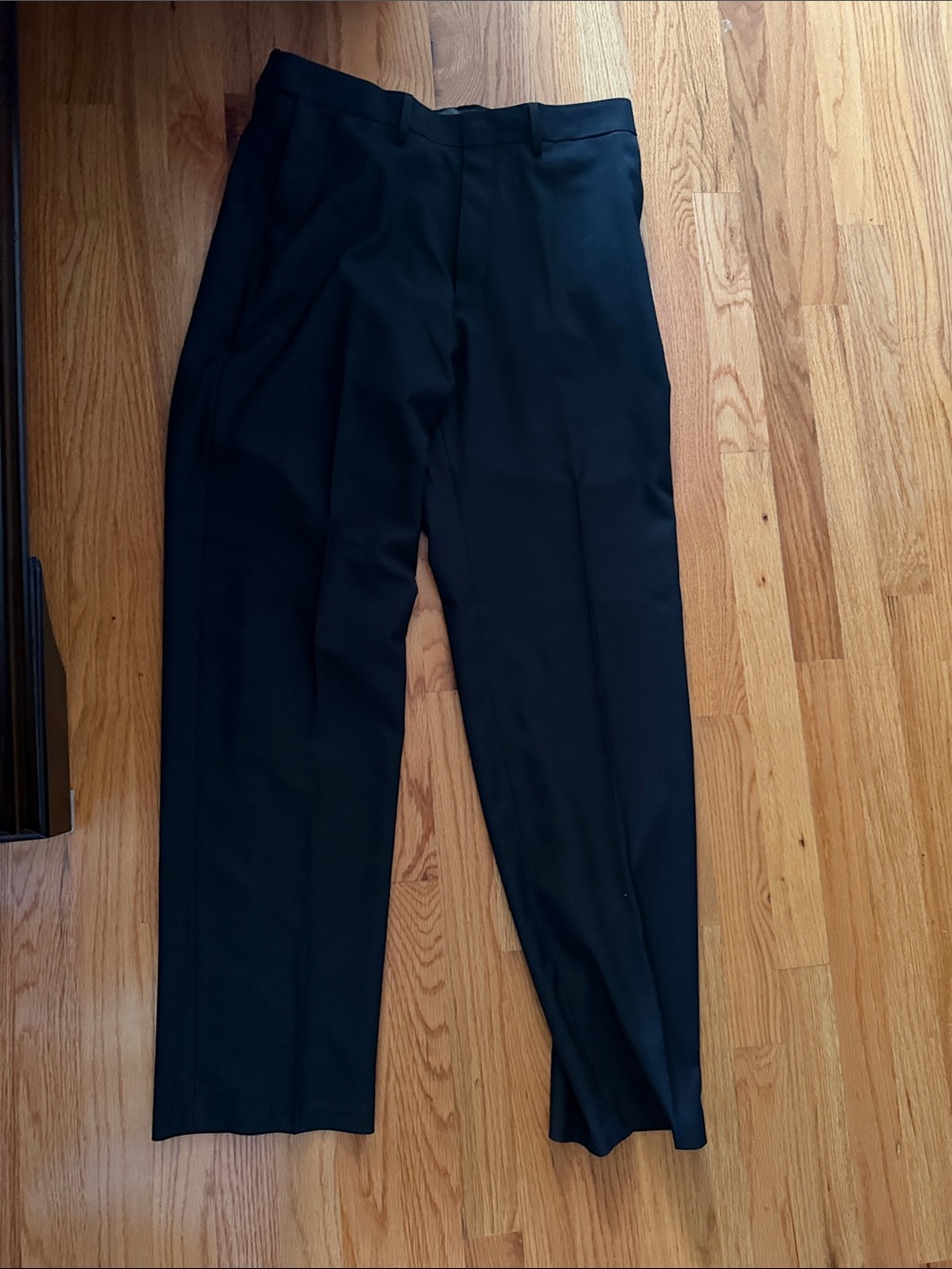 Haggar Black Dress Pants – Classic Straight Leg